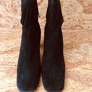 Pazzo Preffered Black Suede Ankle Boot